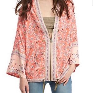 NWT Free People Wildflower Cinched Kimono